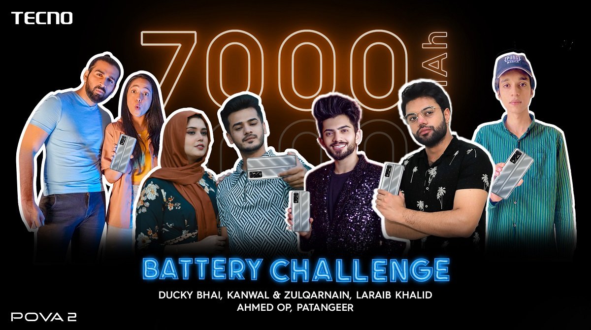 TECNO POVA 2 Battery Endurance Challenge End Successfully