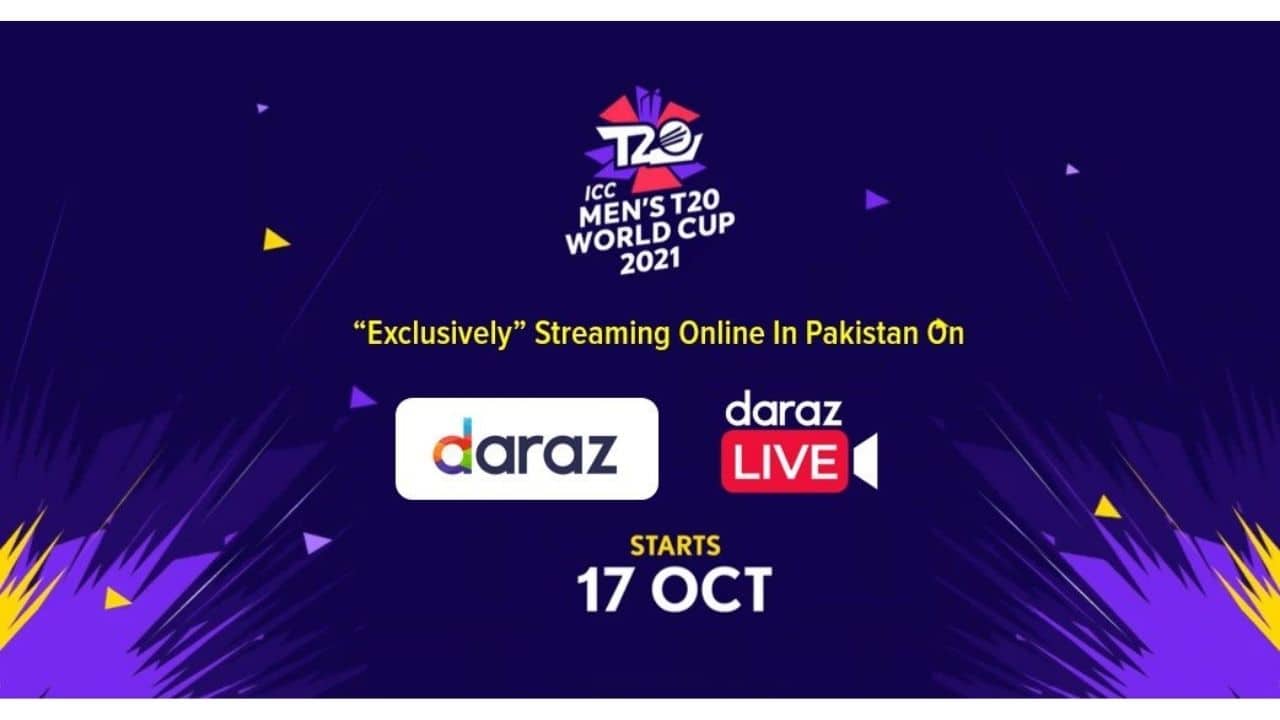 Daraz becomes exclusive digital streaming partner for ICC T20 World Cup in Pakistan