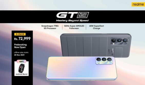 realme GT Master Edition Now Available to Pre-order in a 256GB Version