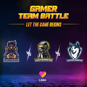 Likee Launches First Ever Gamer Team Battle on A Short Video Platform