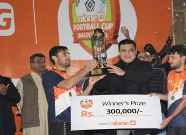 Muslim Club Chaman wins Ufone 4G Balochistan Football Cup