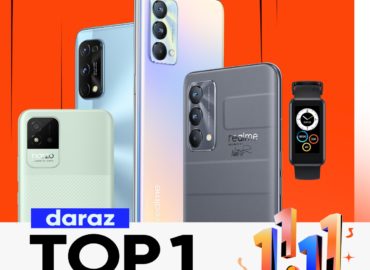 realme Retains its Top 01 Smartphone Brand Position at the 11.11 Salebration on Daraz