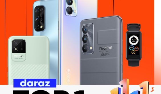 realme Retains its Top 01 Smartphone Brand Position at the 11.11 Salebration on Daraz