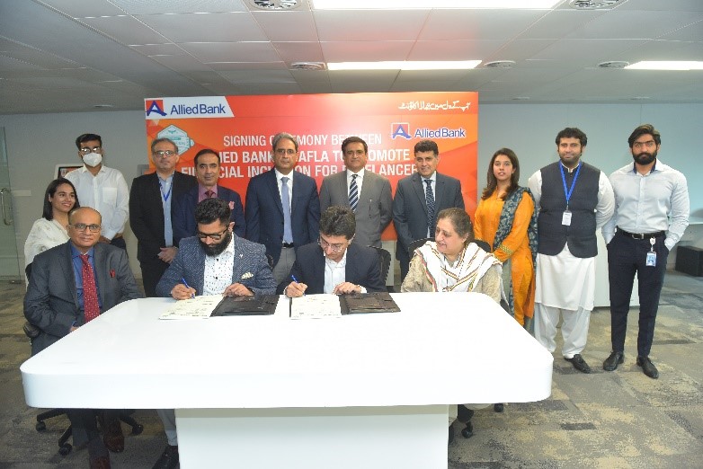 ABL, PAFLA sign to support freelancers of Pakistan