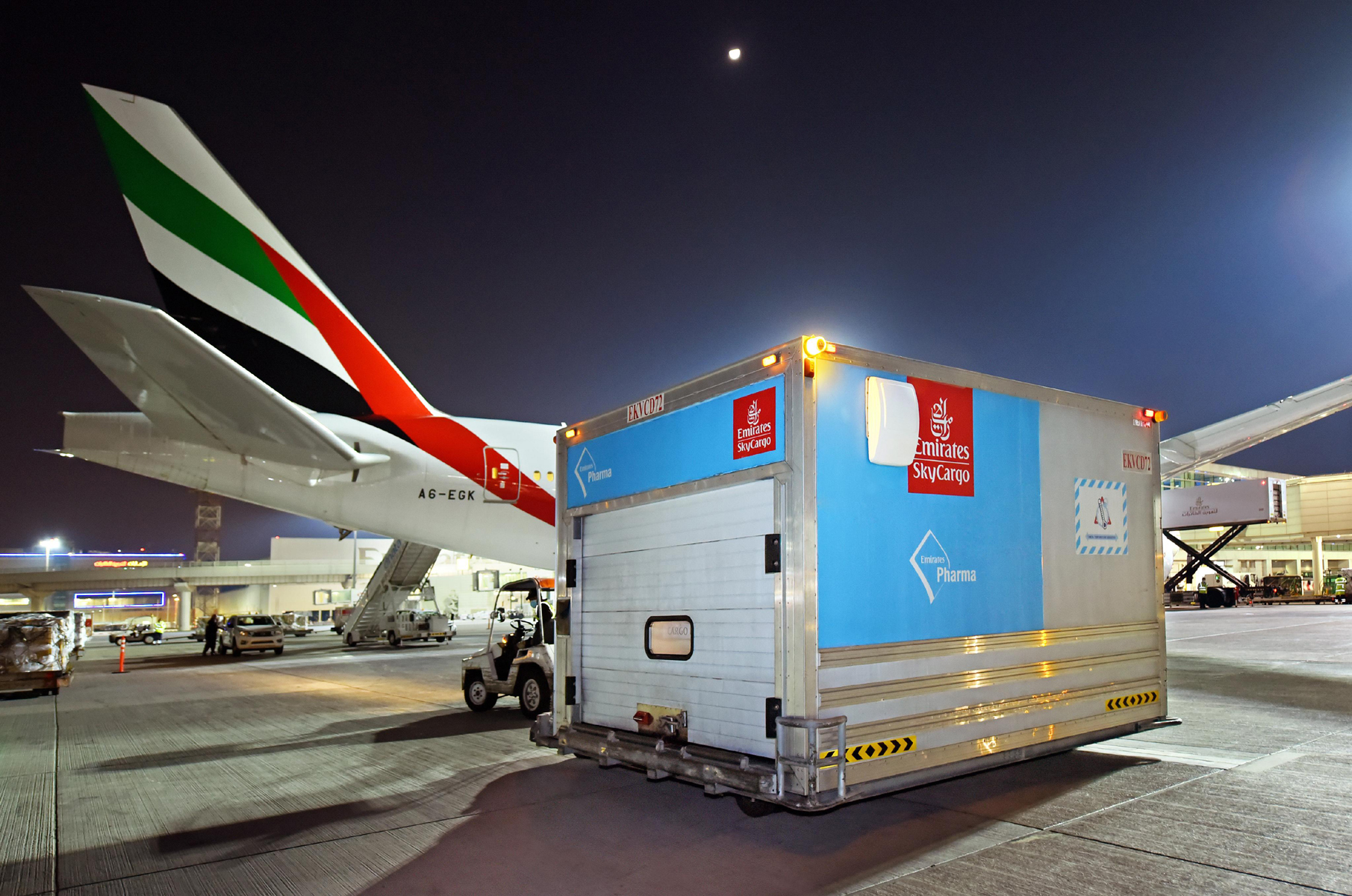 Emirates SkyCargo transports 600 million doses of COVID-19 vaccines