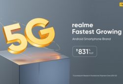 realme is the fastest growing 5G android smartphone brand with 831% growth rate