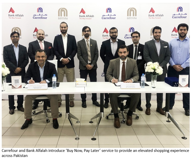 Carrefour and Bank Alfalah introduce new ‘Buy Now, Pay Later’ service