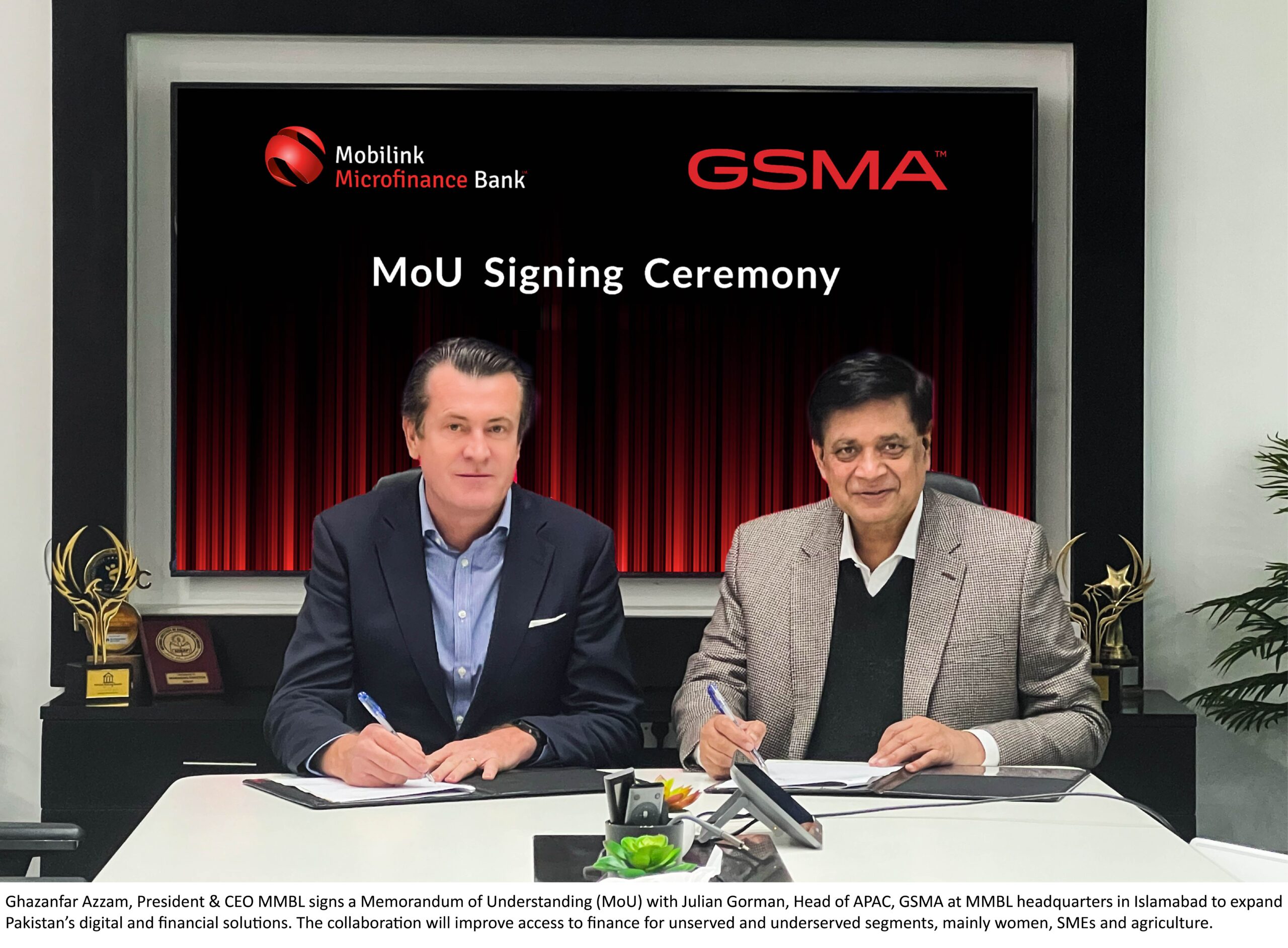 MMBL partners with GSMA to expand Pakistan’s Digital and Financial Solutions