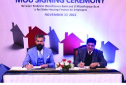 MMBL, U Microfinance Bank sign MoU to offer Housing Finance Solutions for their Employees
