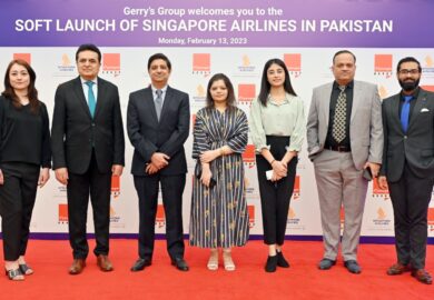 Gerry’s International organizes soft launch of Singapore Airlines in Pakistan