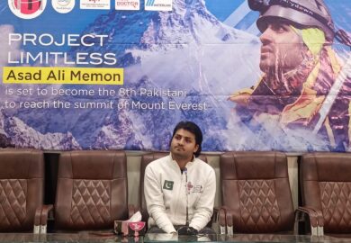 IoBM student Asad Ali Memon sets his sights on Mount Everest