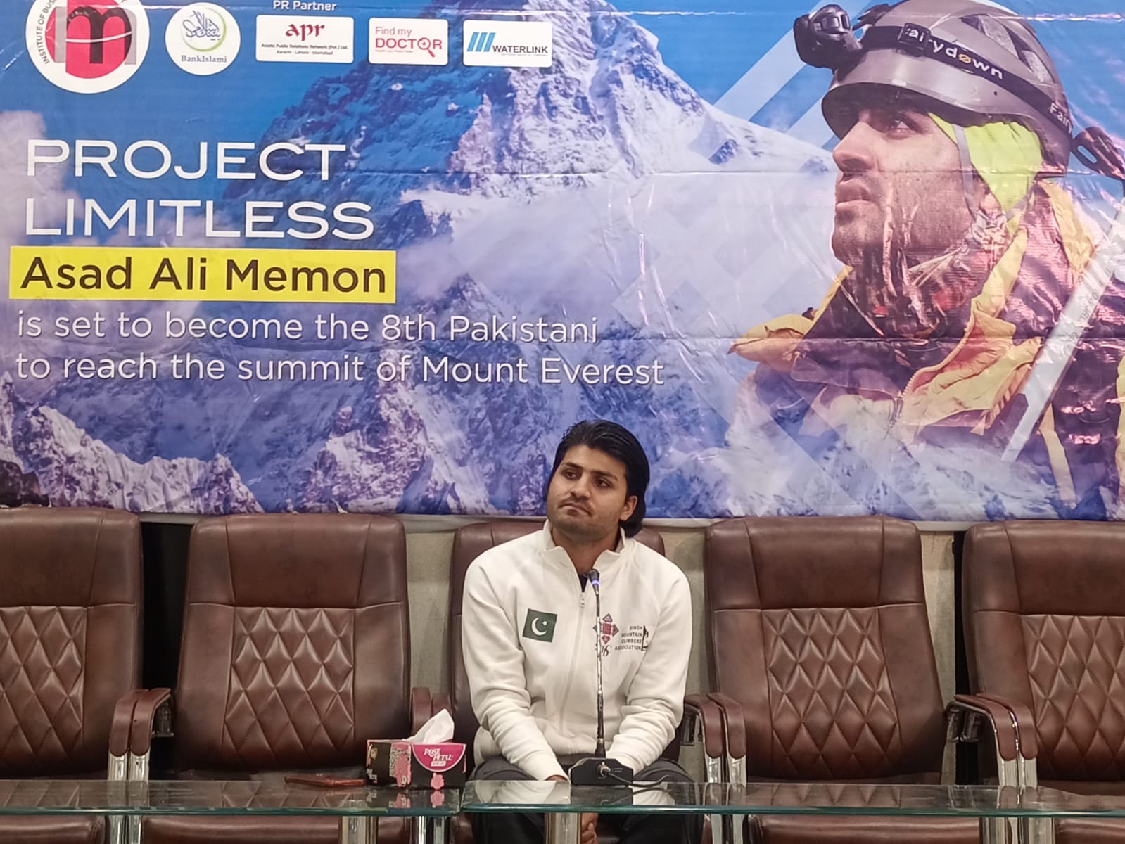 IoBM student Asad Ali Memon sets his sights on Mount Everest