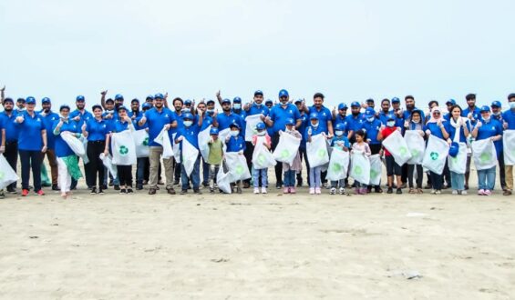 Unity Foods carries out beach cleaning activity under the Plastic Free July global initiative