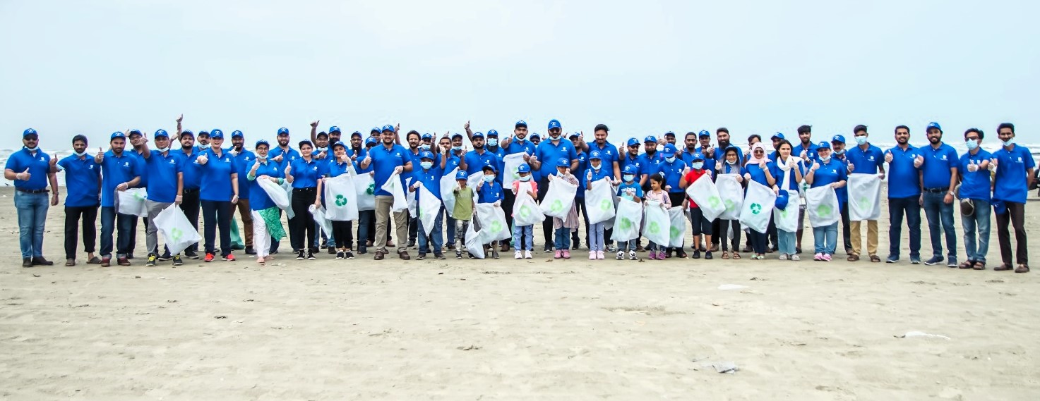 Unity Foods carries out beach cleaning activity under the Plastic Free July global initiative