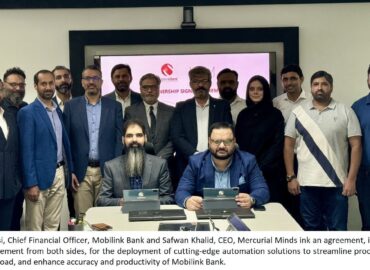 Mobilink Bank partners with Mercurial Minds to accelerate financial transformation