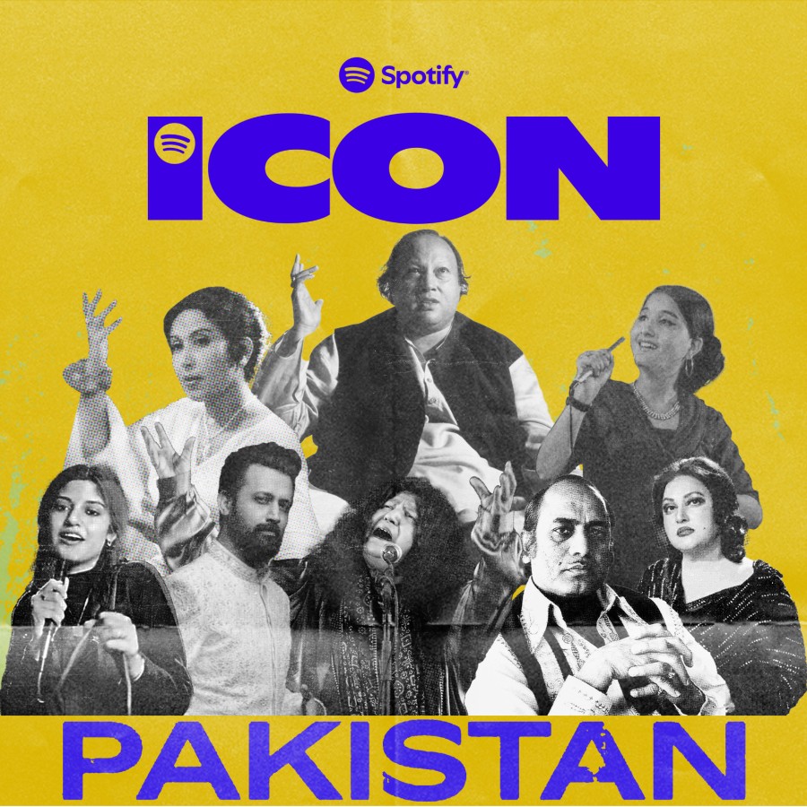 Spotify announces Nusrat Fateh Ali Khan as the first artist for ICON Pakistan