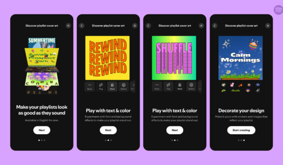 Spotify Launches New Mobile Feature to Create Custom Playlist Cover Art