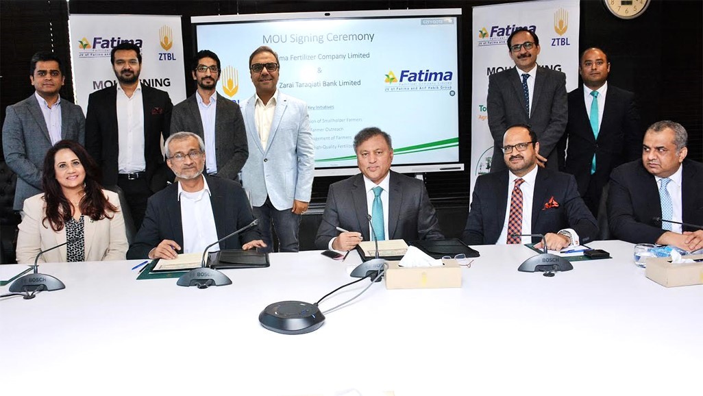 Fatima Fertilizer Company Limited and ZTBL (Zarai Taraqiati Bank Limited) Sign Industry-First MOU to Enhance Financial Access for Smallholder Farmers