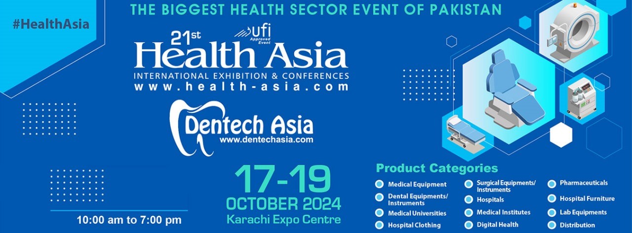 Pakistan’s Biggest Health Sector Event to be held from Oct 17-19