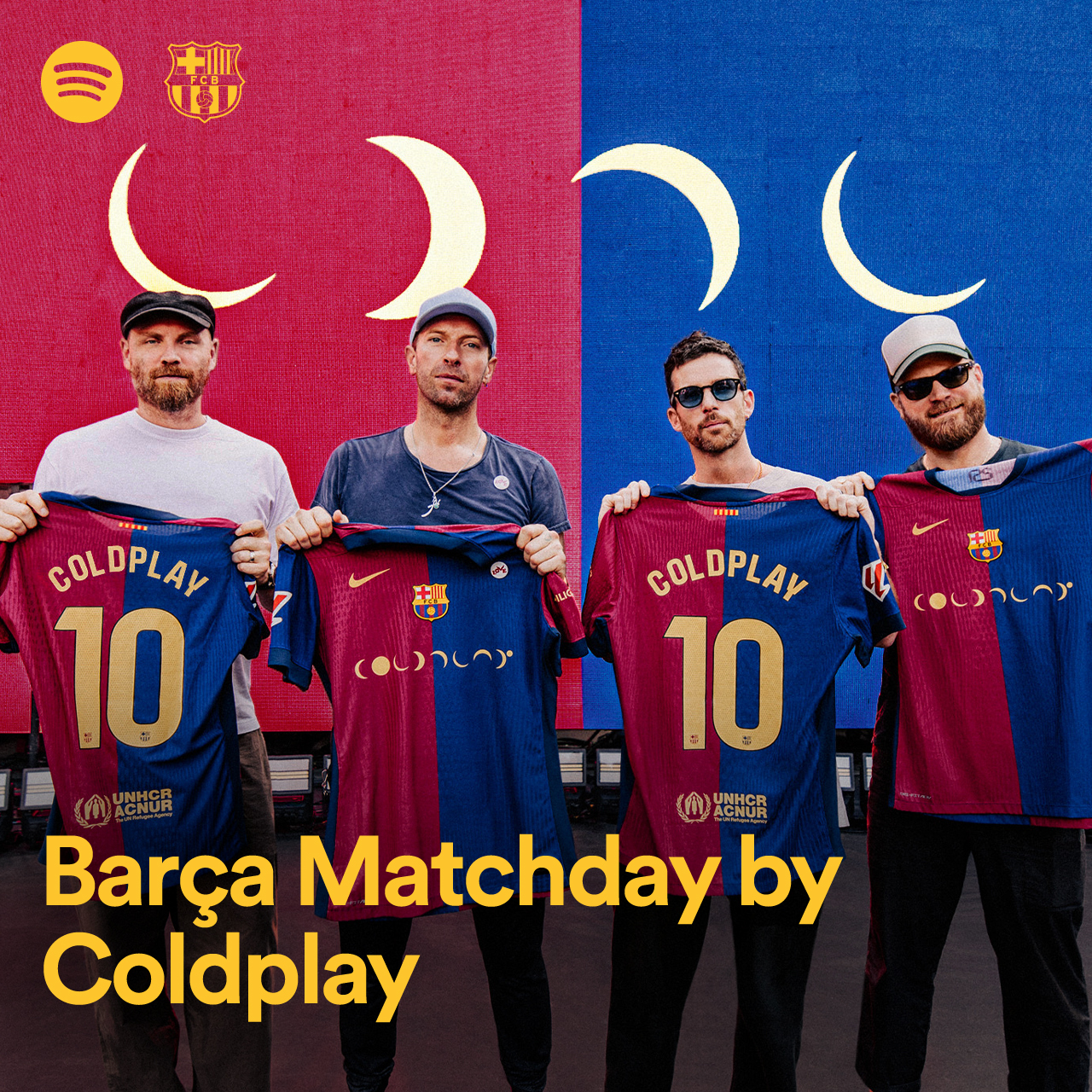 Coldplay breaks Billions Club record on Spotify and takes over FC Barcelona jerseys