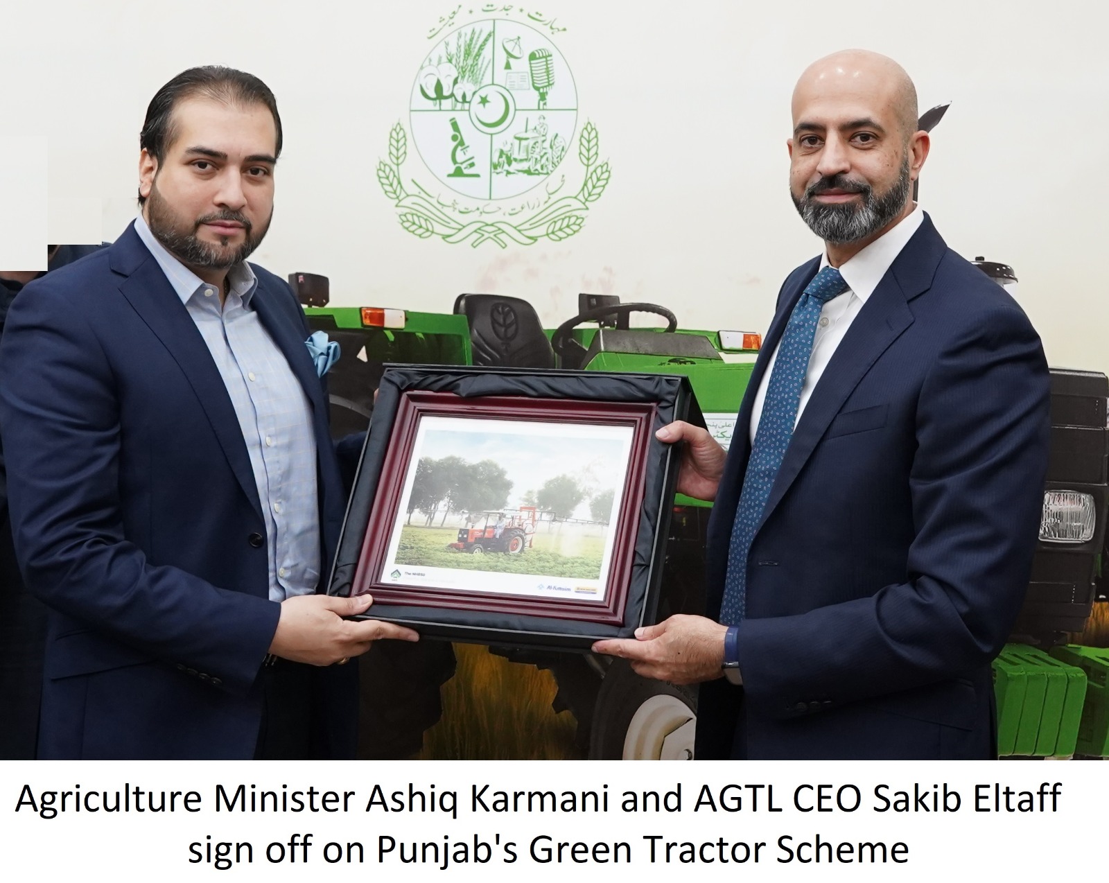 AGTL Partners with Punjab Government on Landmark Green Tractor Scheme