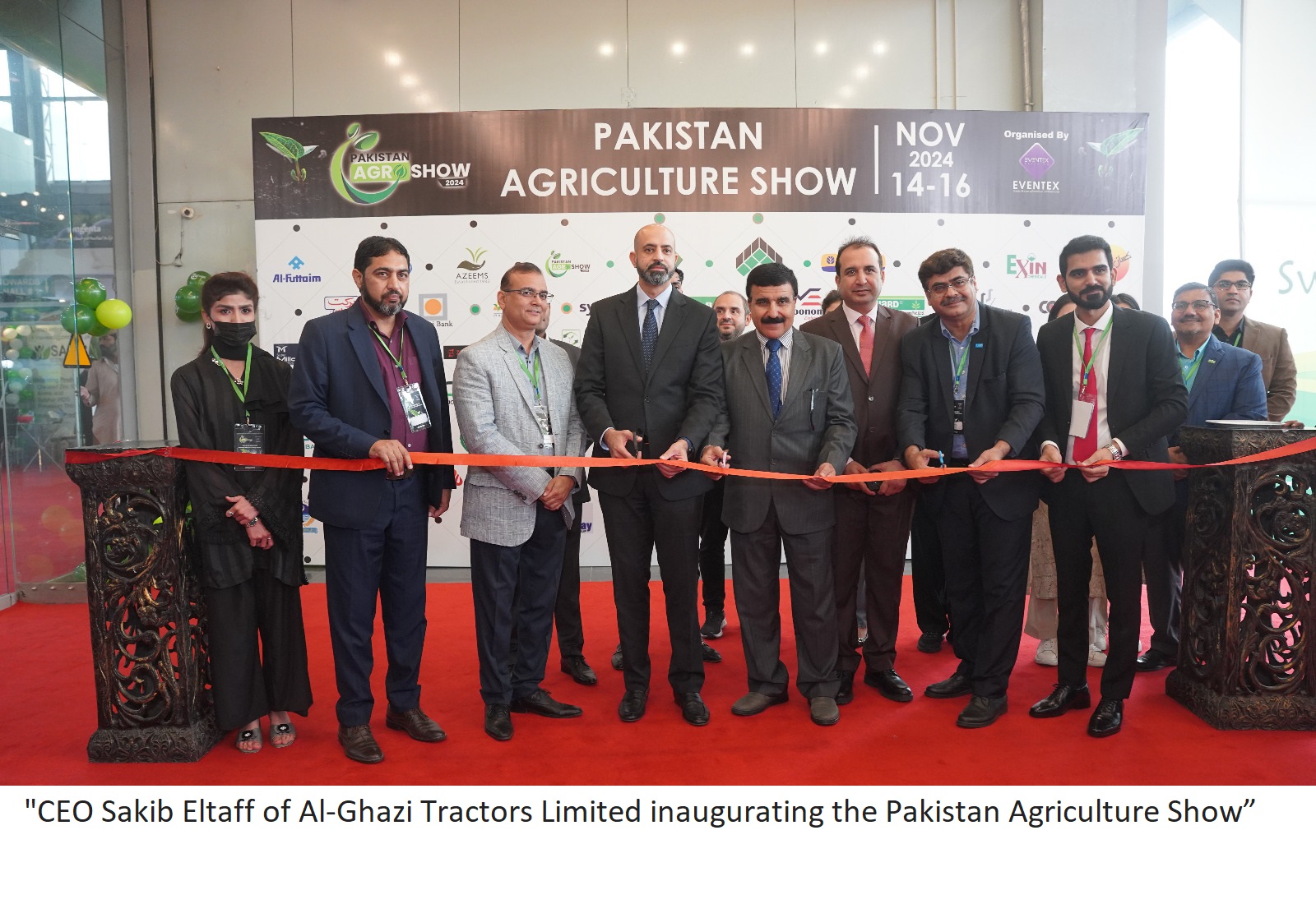 Al-Ghazi Tractors Limited CEO Inaugurates the Pakistan Agro Show 2024