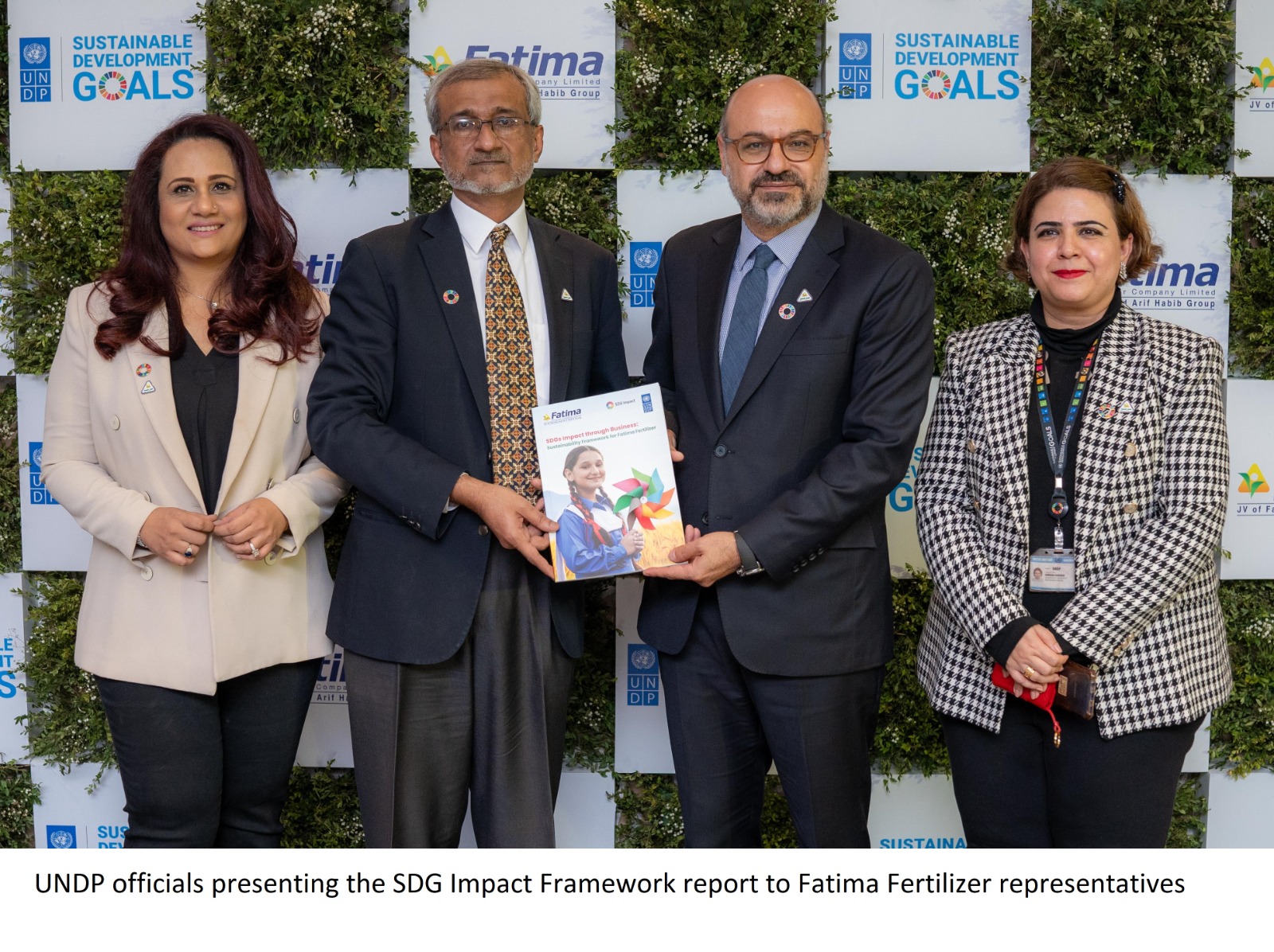 Fatima Fertilizer, in partnership with UNDP, is the first company in Pakistan to adopt the SDGs Impact Framework