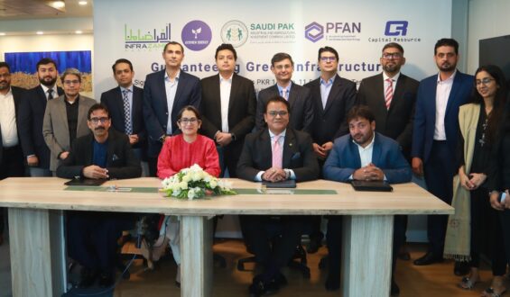 InfraZamin Pakistan, Saudi Pak Industrial and Agricultural Investment Co Ltd sign 11.5-years Renewable Energy Financing Facility to Acumen Energy of PKR 1.28 billion
