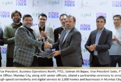 PTCL Partners with Mumtaz City to Empower 2,000 Homes with its Flagship High-Speed Internet ‘Flash Fiber’