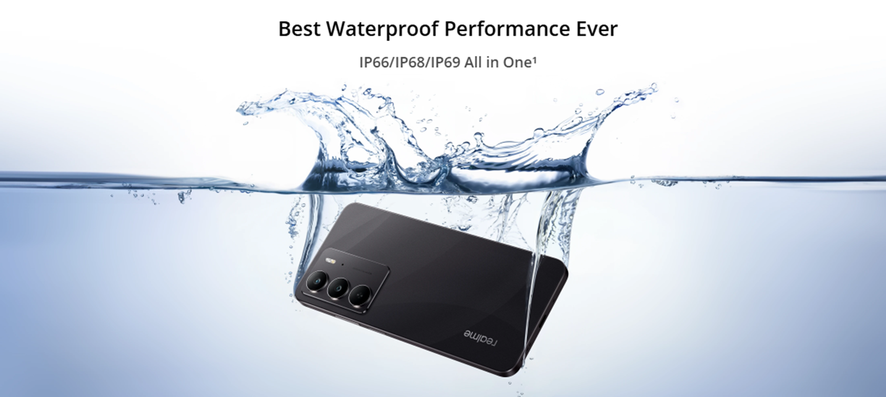 realme launches waterproof smartphone, the realme C75