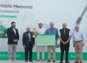 14th Rashid D. Habib Golf: Ahmad Baig defends his title