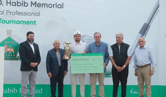 14th Rashid D. Habib Golf: Ahmad Baig defends his title