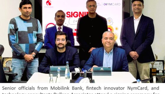 Mobilink Bank joins forces with NymCard and Dellson Associates to revolutionize digital financial services