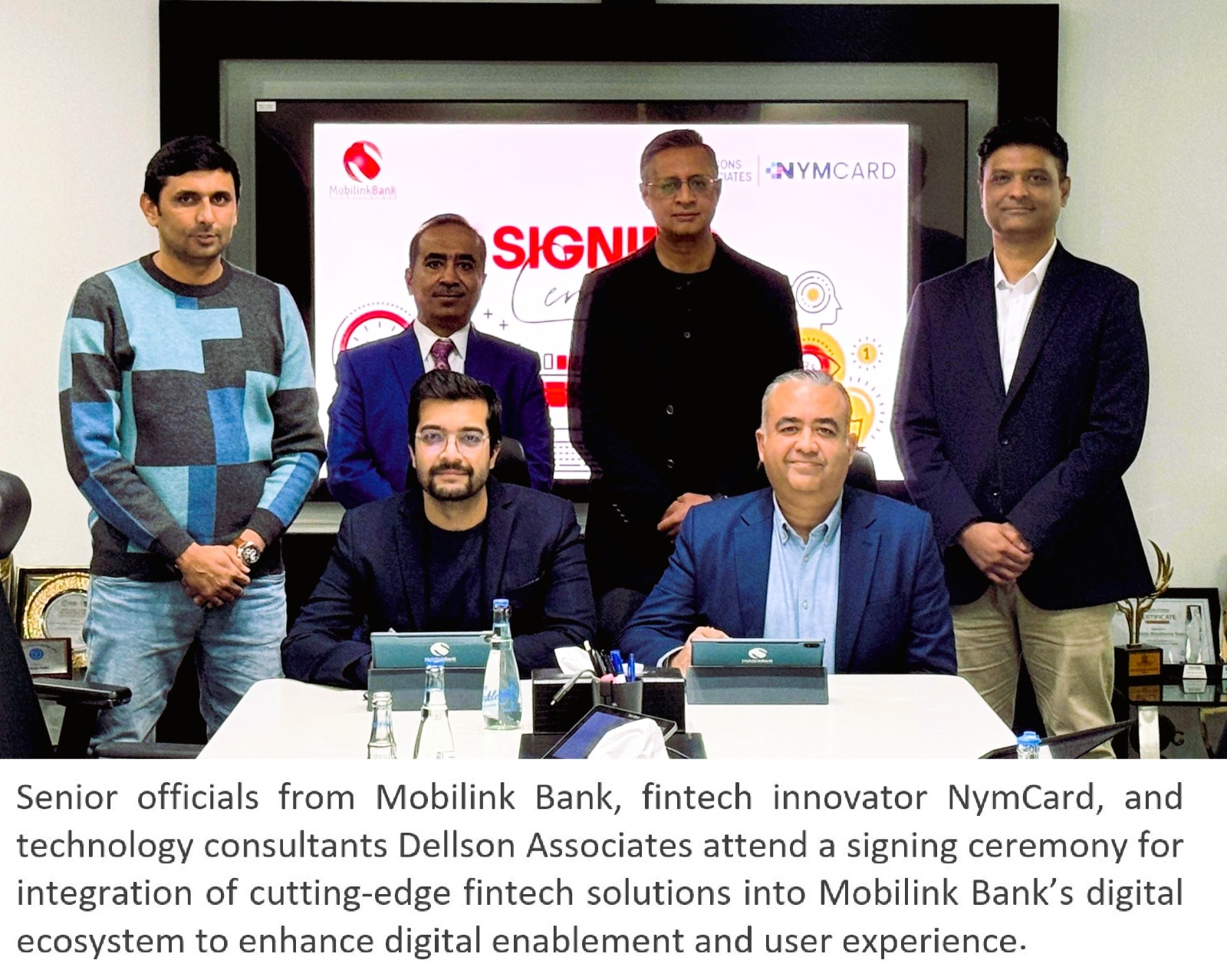 Mobilink Bank joins forces with NymCard and Dellson Associates to revolutionize digital financial services