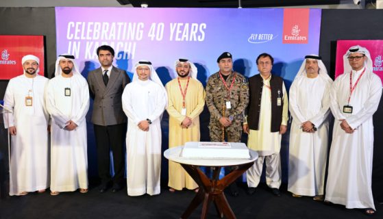 Emirates Showcases Retrofitted B777 with Premium Economy to Celebrate 40th Anniversary of Operations to Karachi