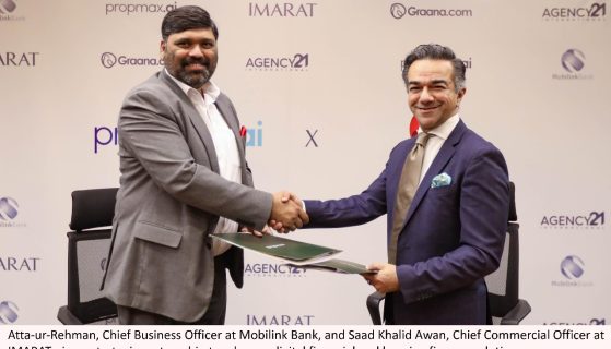 Mobilink Bank and IMARAT Group partner to accelerate housing finance in Pakistan