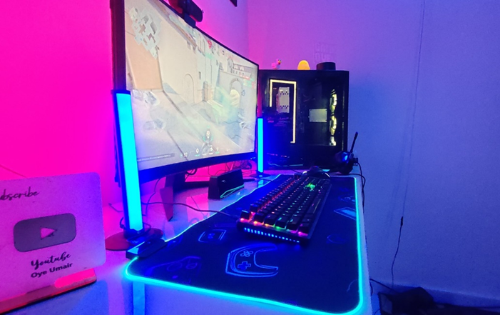 Karachi Video Game Streamer Levels up His Setup with Temu Finds