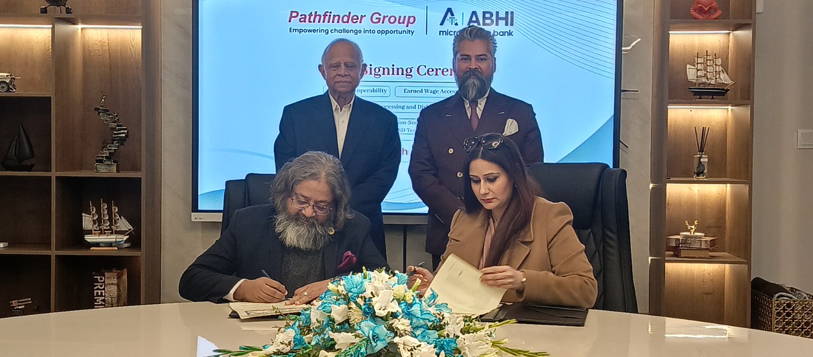 ABHI Microfinance Bank, Pathfinder Group partner to advance Agent Interoperability and Earned Wage Access