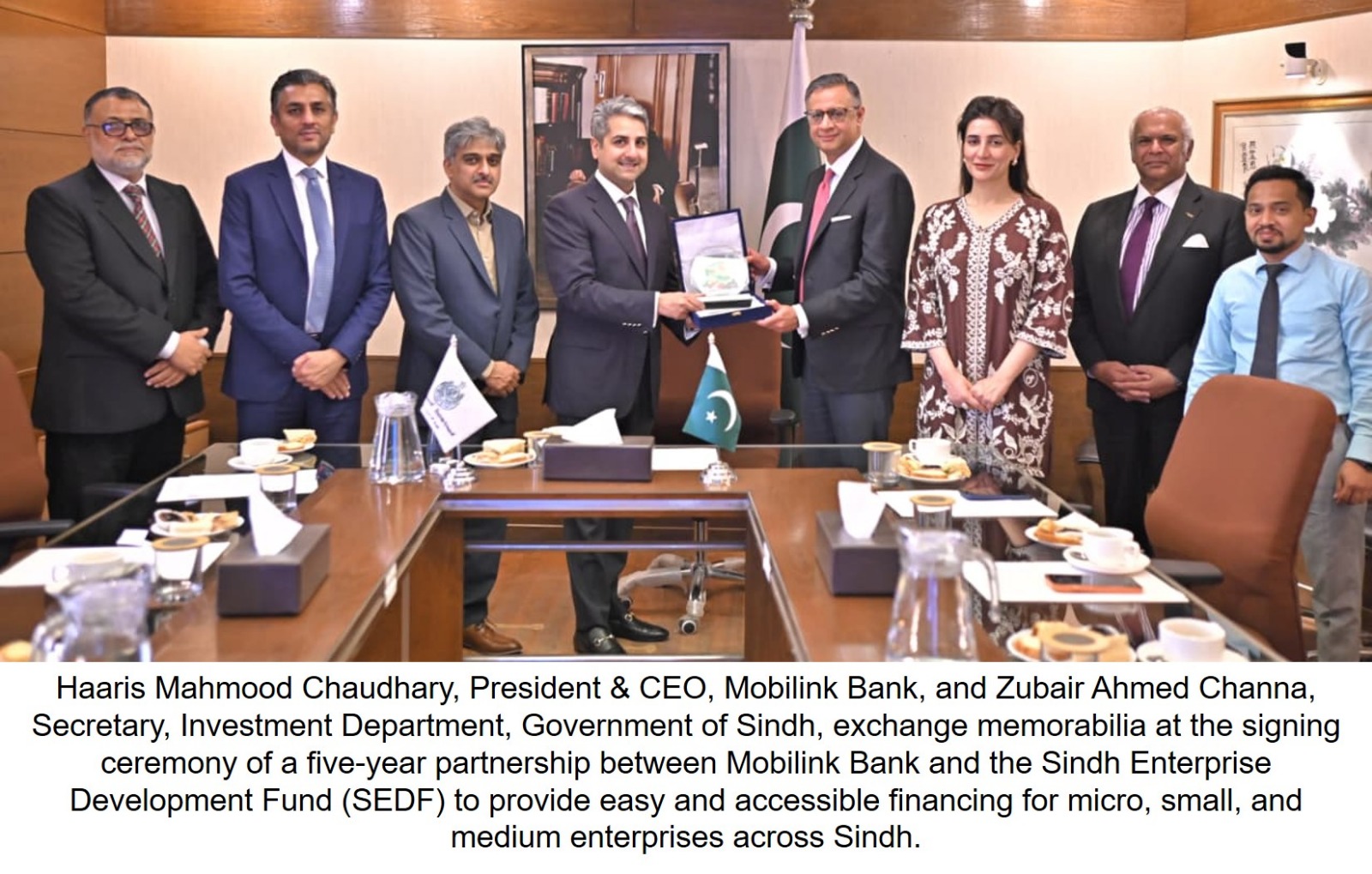 Mobilink Bank, SEDF join forces to offer inclusive MSME financing for Sindh’s growth sectors