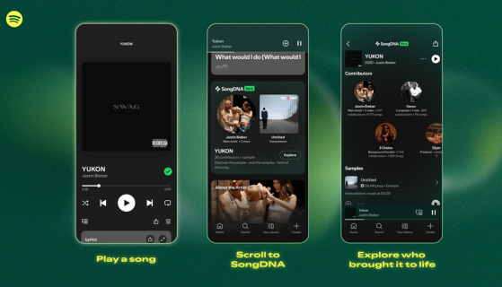 Spotify Launches SongDNA: A New Feature That Reveals the Creative Connections Behind Every Track