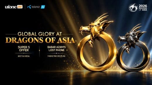 Ufone achieves global recognition at Dragons of Asia 2026